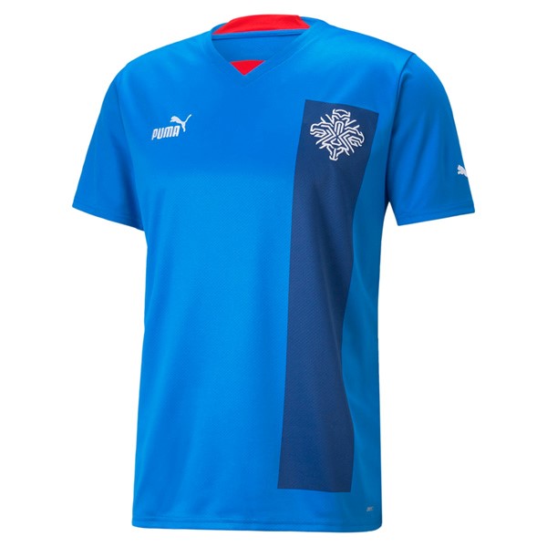 Island Heimtrikot 2022 Blau